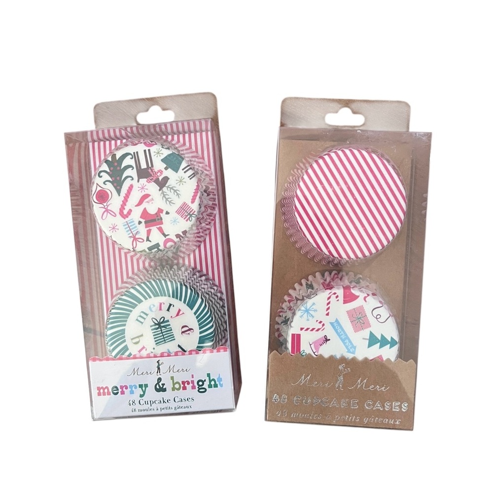 Meri Meri Holiday Christmas Cupcake Muffin Liners